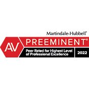 Martindale-Hubbell AV Preeminent 2022