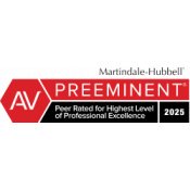 Martindale-Hubbell AV Preeminent 2025